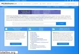 Sites similar to mybiosource.com