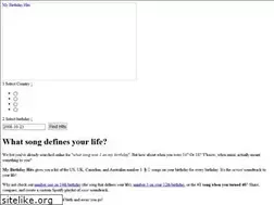 Sites similar to mybirthdayhits.co.uk
