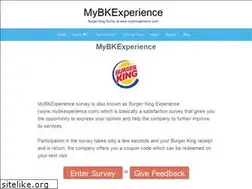 Sites similar to mybkexperience.onl