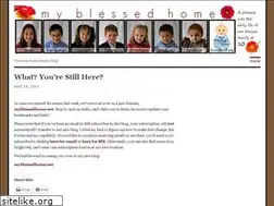 Sites similar to myblessedhome.wordpress.com