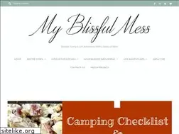 Sites similar to myblissfulmess.com