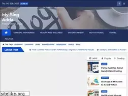 Sites similar to myblogadda.com