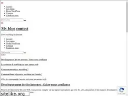 Sites similar to myblogcontest.com