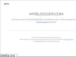 Sites similar to myblogger.com