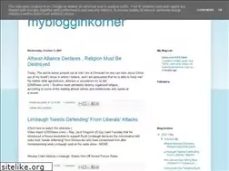 Sites similar to myblogginkorner.blogspot.com