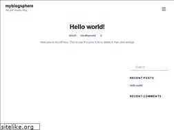 Sites similar to myblogsphere.com