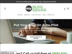 Sites similar to myblogsquad.com