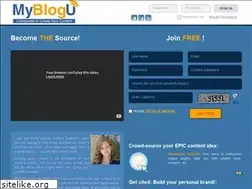 Sites similar to myblogu.com