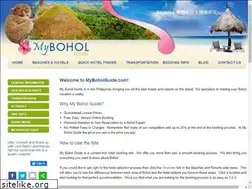 Sites similar to myboholguide.com