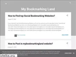 Sites similar to mybookmarkingland.blogspot.com
