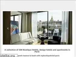 Sites similar to myboutiquehotel.paris