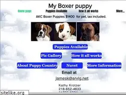 Sites similar to myboxerpuppy.com