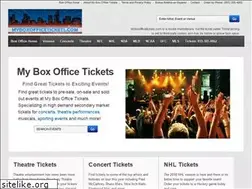Sites similar to myboxofficetickets.com