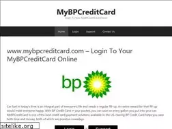 Sites similar to mybpcreditcard.info