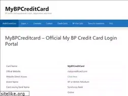 Sites similar to mybpcreditcard.live