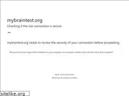 Sites similar to mybraintest.org