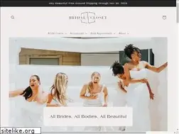 Sites similar to mybridalcloset.com