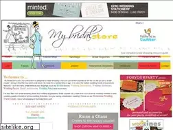 Sites similar to mybridalstore.com