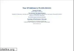 Sites similar to mybrowserinfo.com