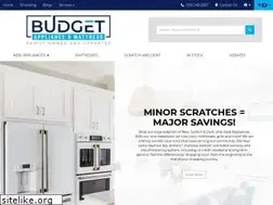 Sites similar to mybudgetappliance.com