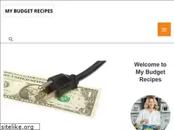 Sites similar to mybudgetrecipes.com