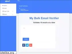Sites similar to mybulkemailverifier.com