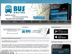 Sites similar to mybusonline.pl