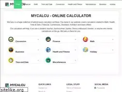 Sites similar to mycalcu.com