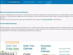 Sites similar to mycalendarland.com