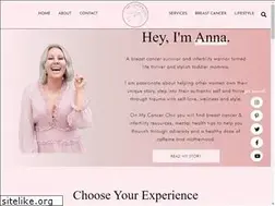 Sites similar to mycancerchic.com