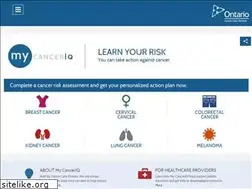 Sites similar to mycanceriq.ca