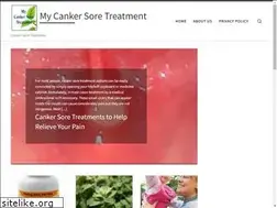 Sites similar to mycankersoretreatment.com