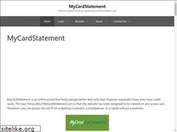 Sites similar to mycardstatement.biz