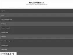 Sites similar to mycardstatement.today