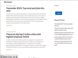 Sites similar to mycareer.org.in