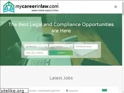 Sites similar to mycareerinlaw.com