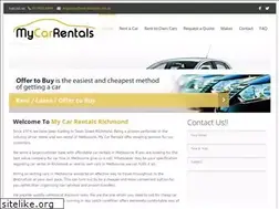 Sites similar to mycarentals.com.au