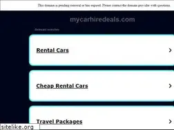 Sites similar to mycarhiredeals.com