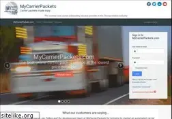 Sites similar to mycarrierpackets.com