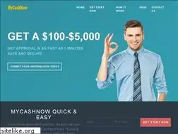 Sites similar to mycashnow-loan.com