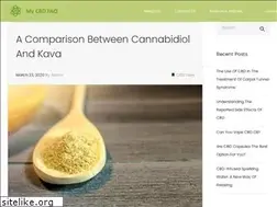 Sites similar to mycbdfaq.com
