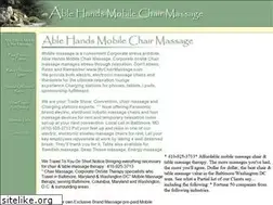 Sites similar to mychairmassage.com
