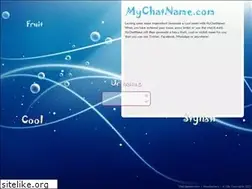 Sites similar to mychatname.com
