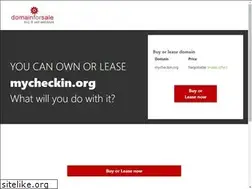 Sites similar to mycheckin.org