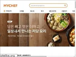 Sites similar to mychef.kr