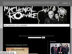 Sites similar to mychemicalromancelyric.blogspot.com