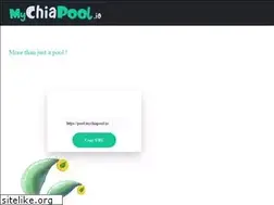 Sites similar to mychiapool.io