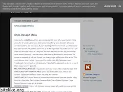 Sites similar to mychilismenu.blogspot.com