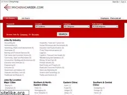 Sites similar to mychinacareer.com