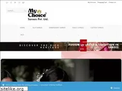 Sites similar to mychoicesarees.com